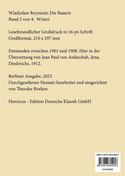 Produktbild: Die Bauern (Gro&szlig;druck)