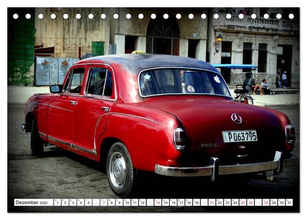 Produktbild: Auto-Legenden - Mercedes 180 (Tischkalender 2025 DIN A5 quer), CALVENDO Monatskalender