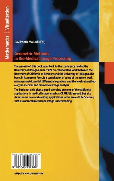 Produktbild: Geometric Methods in Bio-Medical Image Processing