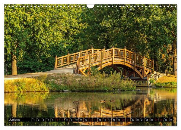 Produktbild: Leipzig Kalender Perspektiven (Wandkalender 2026 DIN A3 quer), CALVENDO Monatskalender