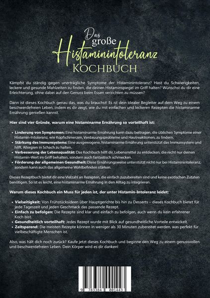 Produktbild: Das gro&szlig;e Histaminintoleranz Kochbuch