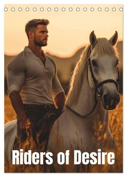 Produktbild: Riders of desire (Desk Calendar 2026 DIN A5 portrait), CALVENDO 12 Month DeskCalendar