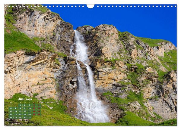Produktbild: Gro&szlig;glockner wundersch&ouml;ne Berg- und Tierwelt (Wandkalender 2026 DIN A3 quer), CALVENDO Monatskalender