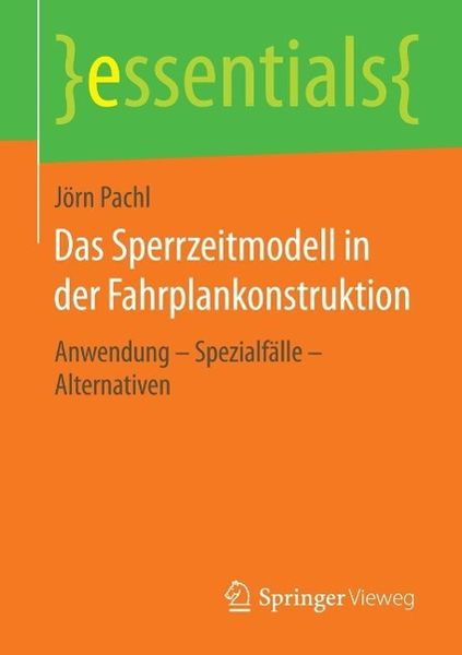 Produktbild: Das Sperrzeitmodell in der Fahrplankonstruktion