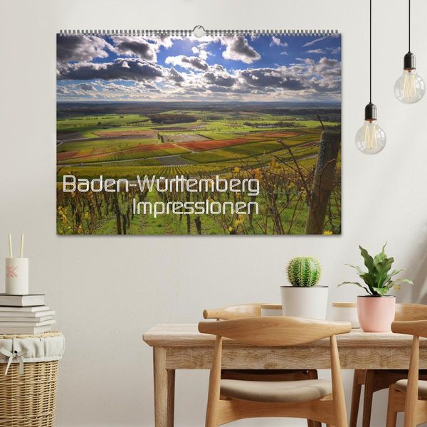 Produktbild: Baden-W&uuml;rttemberg Impressionen (Wandkalender 2026 DIN A2 quer), CALVENDO Monatskalender