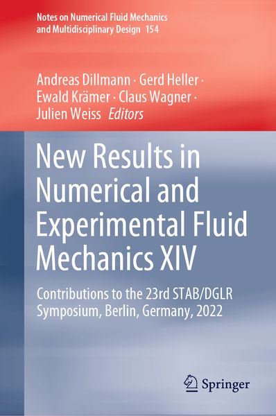 Produktbild: New Results in Numerical and Experimental Fluid Mechanics XIV
