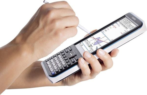 Produktbild: Casio FX-CP400 Grafikrechner Schwarz Display (Stellen): 25 batteriebetrieben (B x H x T) 89 x 21.1 x 206 mm