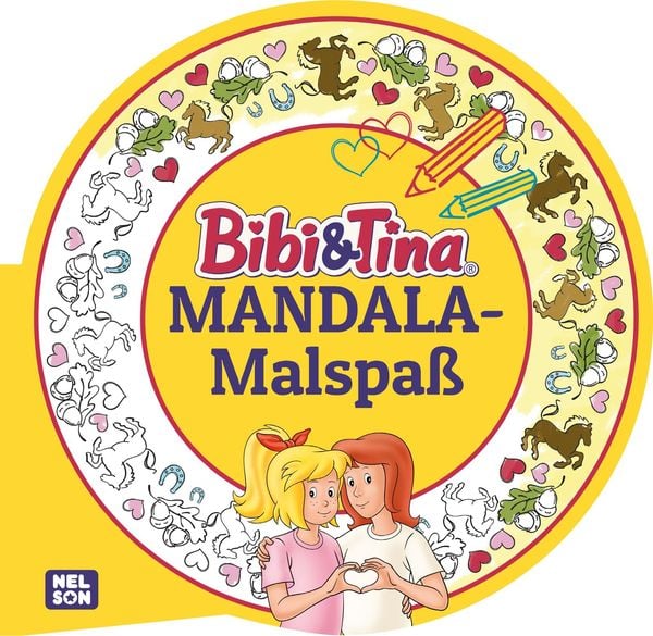 Bibi & Tina: MANDALA-Malspaß, Taschenbuch von , Nelson, 9783845126555
