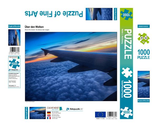 Produktbild: CALVENDO Puzzle &Uuml;ber den Wolken 1000 Teile Lege-Gr&ouml;&szlig;e 640 x 480 cm Foto-Puzzle Bild von Walter J. Richtsteig