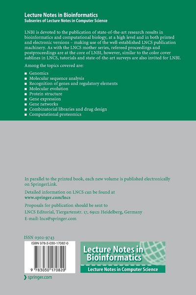 Produktbild: Research in Computational Molecular Biology