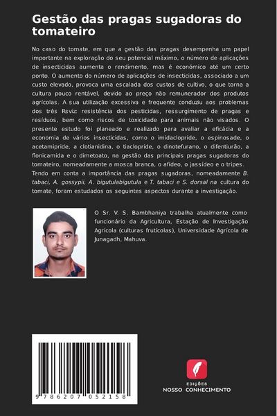 Produktbild: Gest&atilde;o das pragas sugadoras do tomateiro