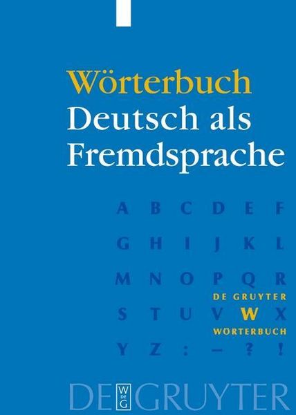 Produktbild: W&ouml;rterbuch Deutsch als Fremdsprache