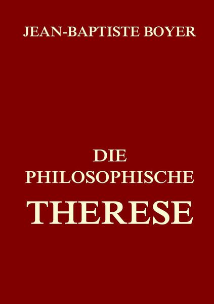 Produktbild: Die philosophische Therese
