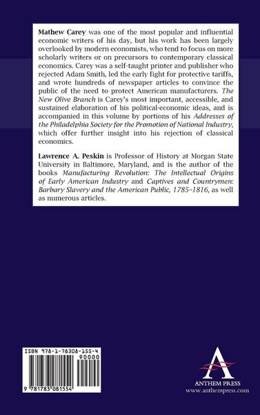 Produktbild: The New Olive Branch (1820) and Selected Essays