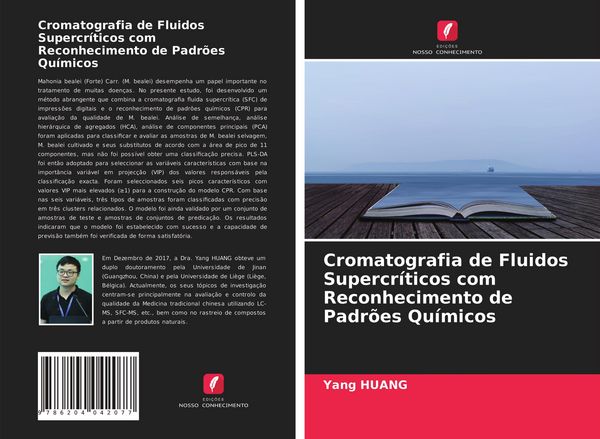 Produktbild: Cromatografia de Fluidos Supercr&iacute;ticos com Reconhecimento de Padr&otilde;es Qu&iacute;micos