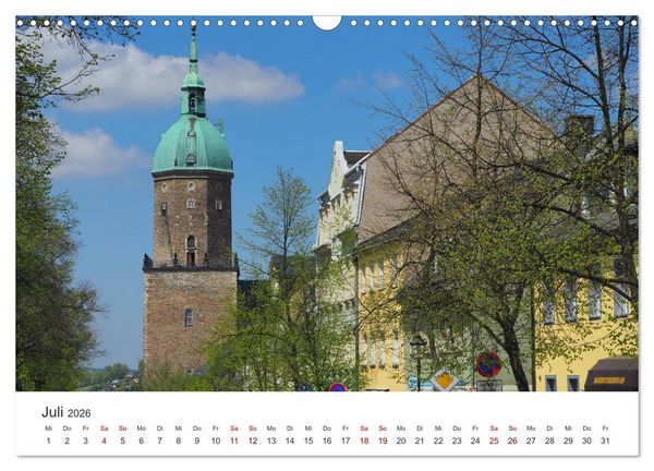 Produktbild: Annaberg - Hauptstadt des Erzgebirges (Wandkalender 2026 DIN A3 quer), CALVENDO Monatskalender