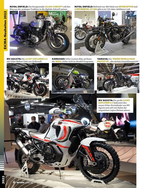 Produktbild: Motorrad-Katalog 2022