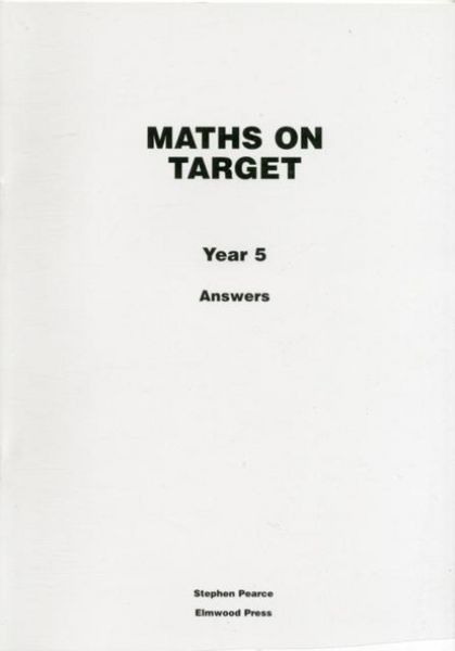 Produktbild: Maths on Target Year 5 Answers