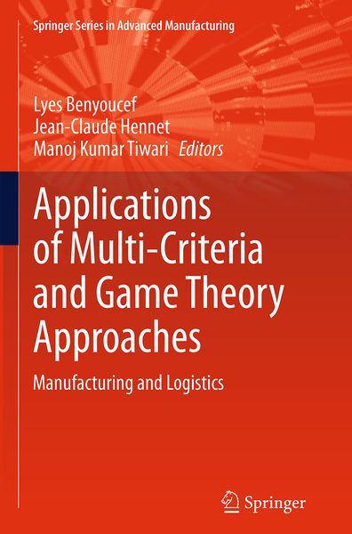 Produktbild: Applications of Multi-Criteria and Game Theory Approaches