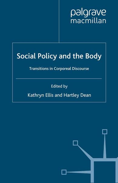 Produktbild: Social Policy and the Body