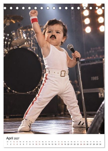 Produktbild: Baby Beats (Tischkalender 2027 DIN A5 hoch), CALVENDO Monatskalender