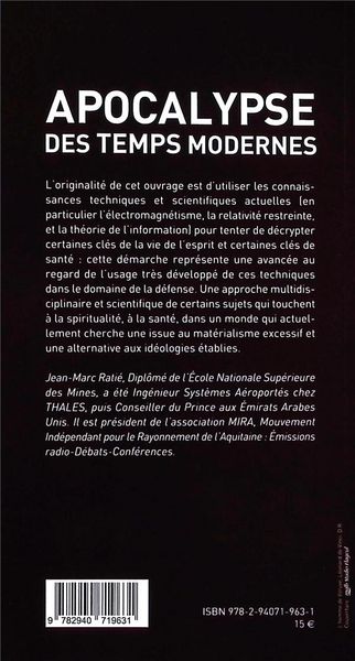 Produktbild: Apocalypse des temps modernes