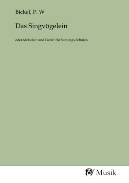 Produktbild: Das Singv&ouml;gelein