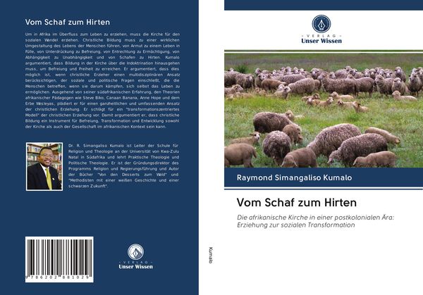 Vom Schaf zum Hirten, Taschenbuch von Raymond Simangaliso Kumalo, Verlag Unser Wissen, 9786202881029