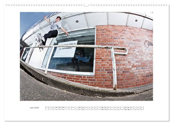 Produktbild: woodtimesalwaysgoodtimes - skateboard fotografie von tim korbmacher (Wandkalender 2026 DIN A2 quer), CALVENDO Monatskalender