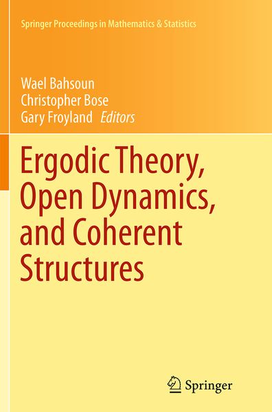 Produktbild: Ergodic Theory, Open Dynamics, and Coherent Structures