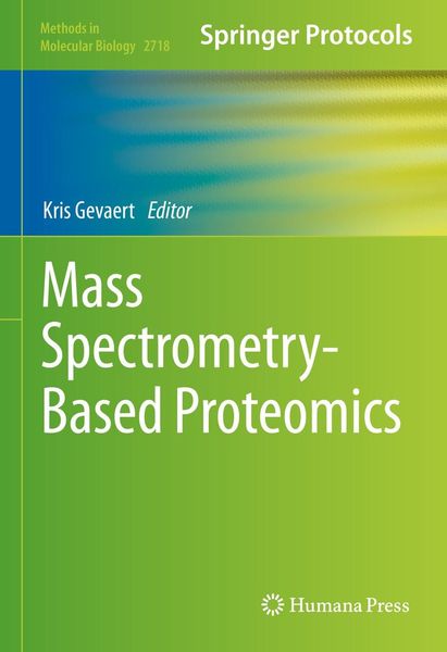 Produktbild: Mass Spectrometry-Based Proteomics