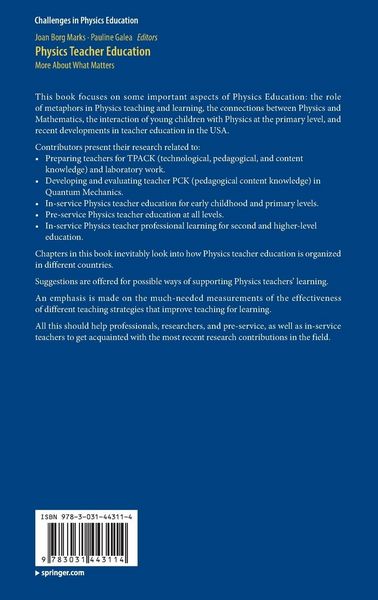 Produktbild: Physics Teacher Education