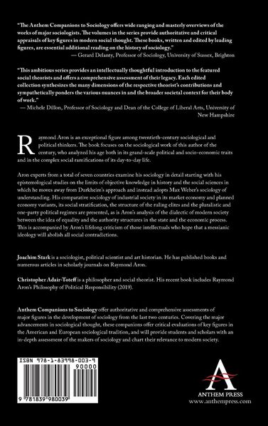 Produktbild: The Anthem Companion to Raymond Aron