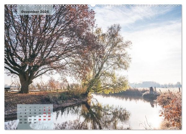 Produktbild: Ein Jahr Niederrhein Momente der Natur (Wandkalender 2026 DIN A2 quer), CALVENDO Monatskalender
