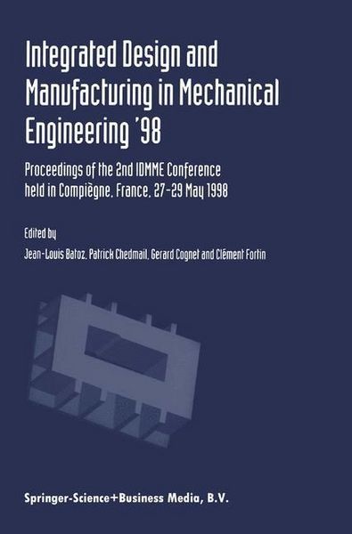 Produktbild: Integrated Design and Manufacturing in Mechanical Engineering '98