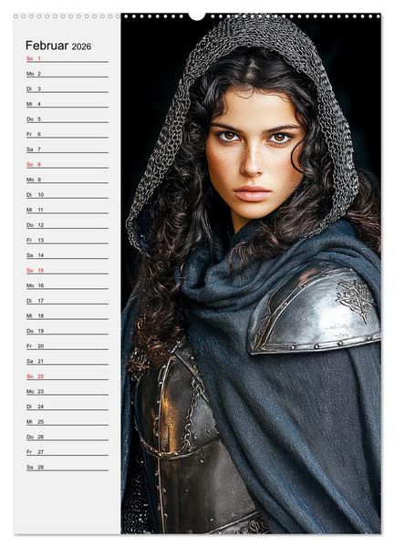 Produktbild: Armor Couture. Mode inspiriert vom Mittelalter (Wandkalender 2026 DIN A2 hoch), CALVENDO Monatskalender