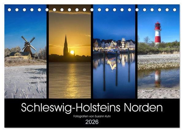 Produktbild: Schleswig-Holsteins Norden (Tischkalender 2026 DIN A5 quer), CALVENDO Monatskalender