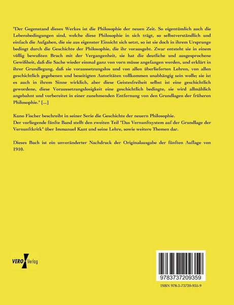 Produktbild: Geschichte der neuern Philosophie