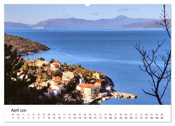 Produktbild: Kroatiens Inselzauber, Cres (hochwertiger Premium Wandkalender 2026 DIN A2 quer), Kunstdruck in Hochglanz
