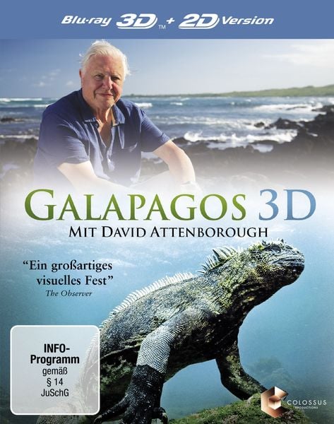 Produktbild: Galapagos mit David Attenborough (inkl. 2D-Version)