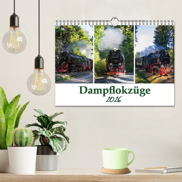 Produktbild: Schmalspurbahnen im Harz (Wandkalender 2026 DIN A4 quer), CALVENDO Monatskalender