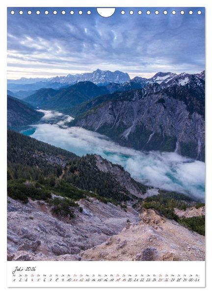 Produktbild: Bergpixel&acute;s Bergwelten (Wandkalender 2026 DIN A4 hoch), CALVENDO Monatskalender