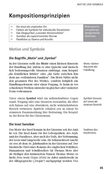Produktbild: Klett Lekt&uuml;rehilfen Alfred Andersch, Sansibar oder der letzte Grund