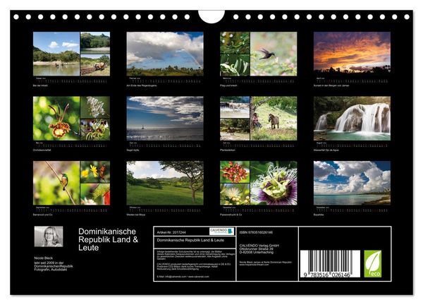 Produktbild: Dominikanische Republik Land & Leute (Wandkalender 2026 DIN A4 quer), CALVENDO Monatskalender