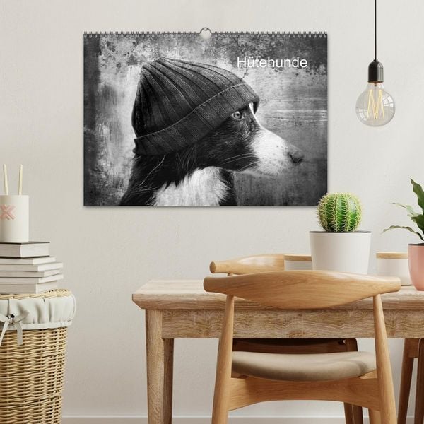 Produktbild: H&uuml;tehunde (Wandkalender 2026 DIN A3 quer), CALVENDO Monatskalender