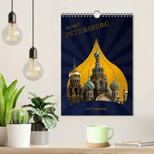 Produktbild: St. Peterburg und Umgebung (Wandkalender 2026 DIN A4 hoch), CALVENDO Monatskalender