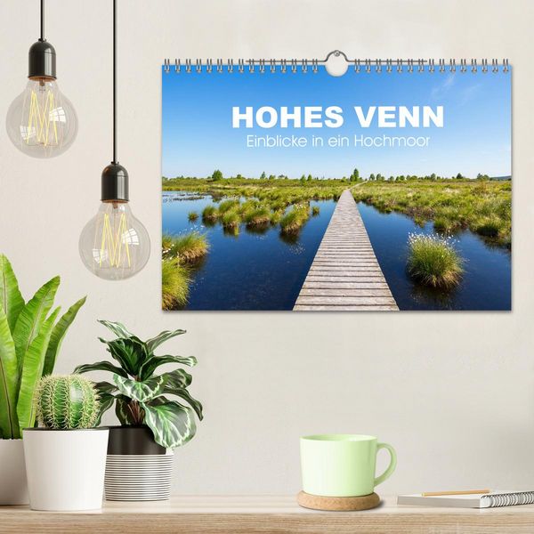 Produktbild: HOHES VENN - Einblicke in ein Hochmoor (Wandkalender 2026 DIN A4 quer), CALVENDO Monatskalender