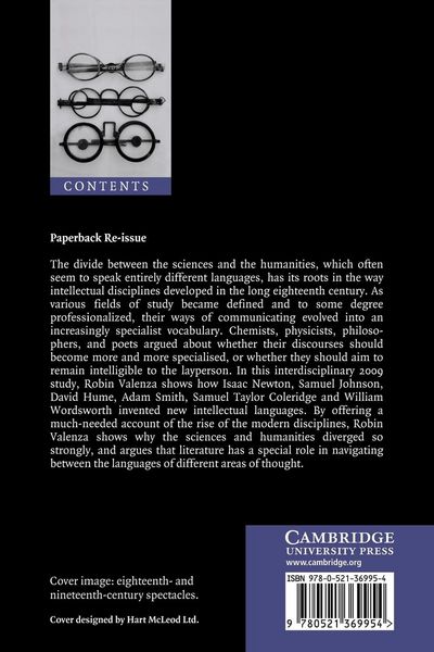 Produktbild: Literature, Language, and the Rise of the Intellectual Disciplines in Britain, 1680 1820