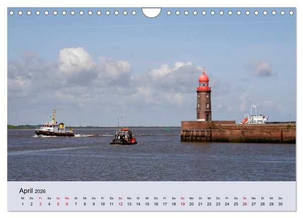 Produktbild: Bremerhaven. Die Seestadt an der Nordseek&uuml;ste (Wandkalender 2026 DIN A4 quer), CALVENDO Monatskalender