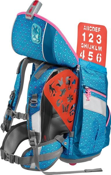 Produktbild: 2IN1 PLUS Schulranzen-Set Dolphin Pippa, 6-teilig